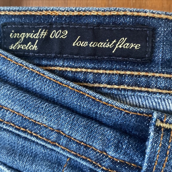 CITIZENS OF HUMANITY Ingrid 002 Low Waist Flare Jeans - Picture 3 of 8